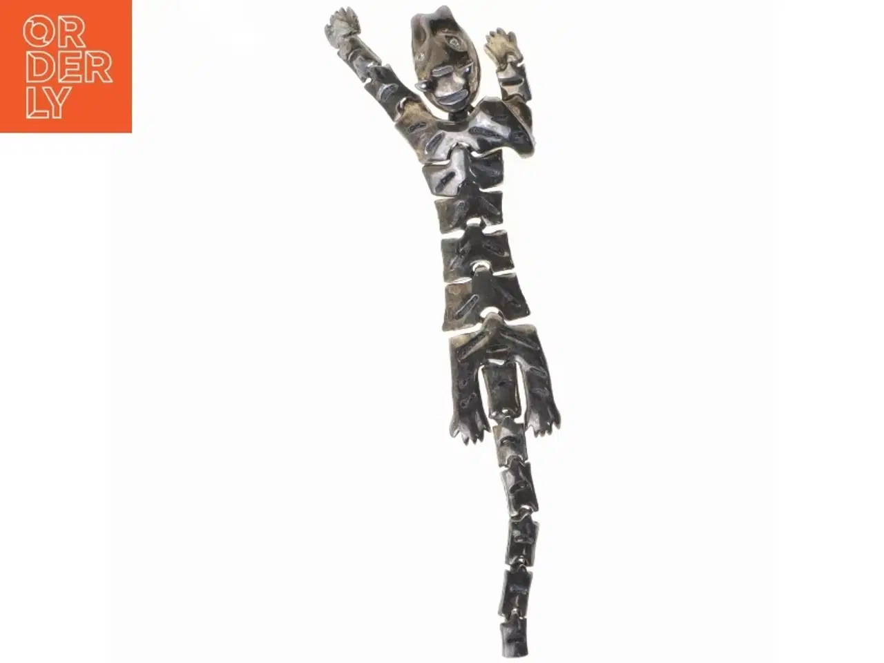 Billede 4 - Sølvbrosche af (str. 15 x 5 cm)