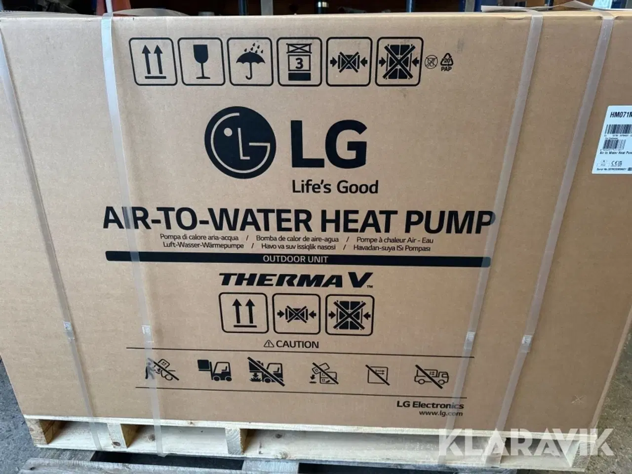 Billede 6 - Udedel varmepumpe LG HM071MR.U44 7 kW Monoblok