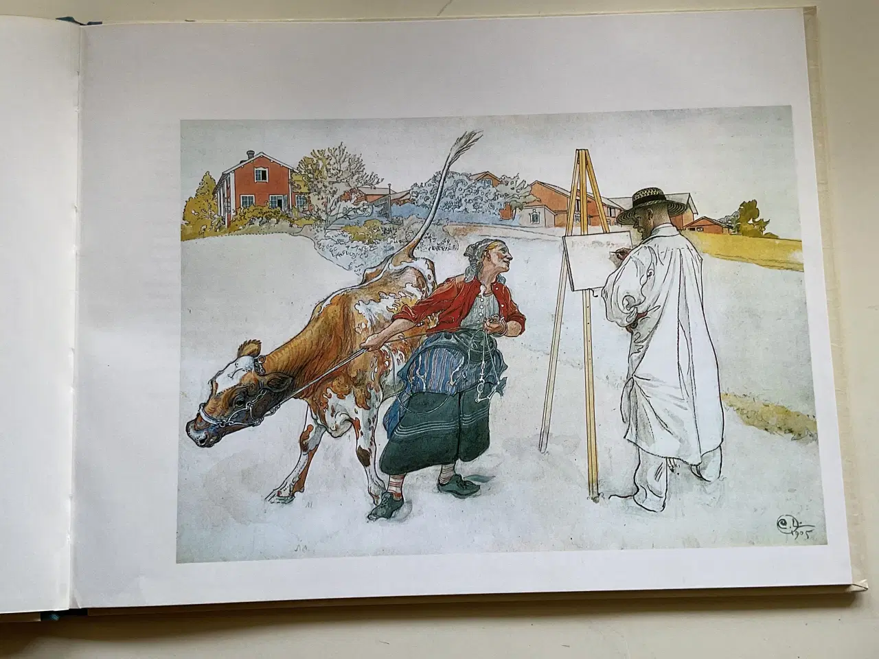 Billede 2 - “En gård” - Carl Larsson