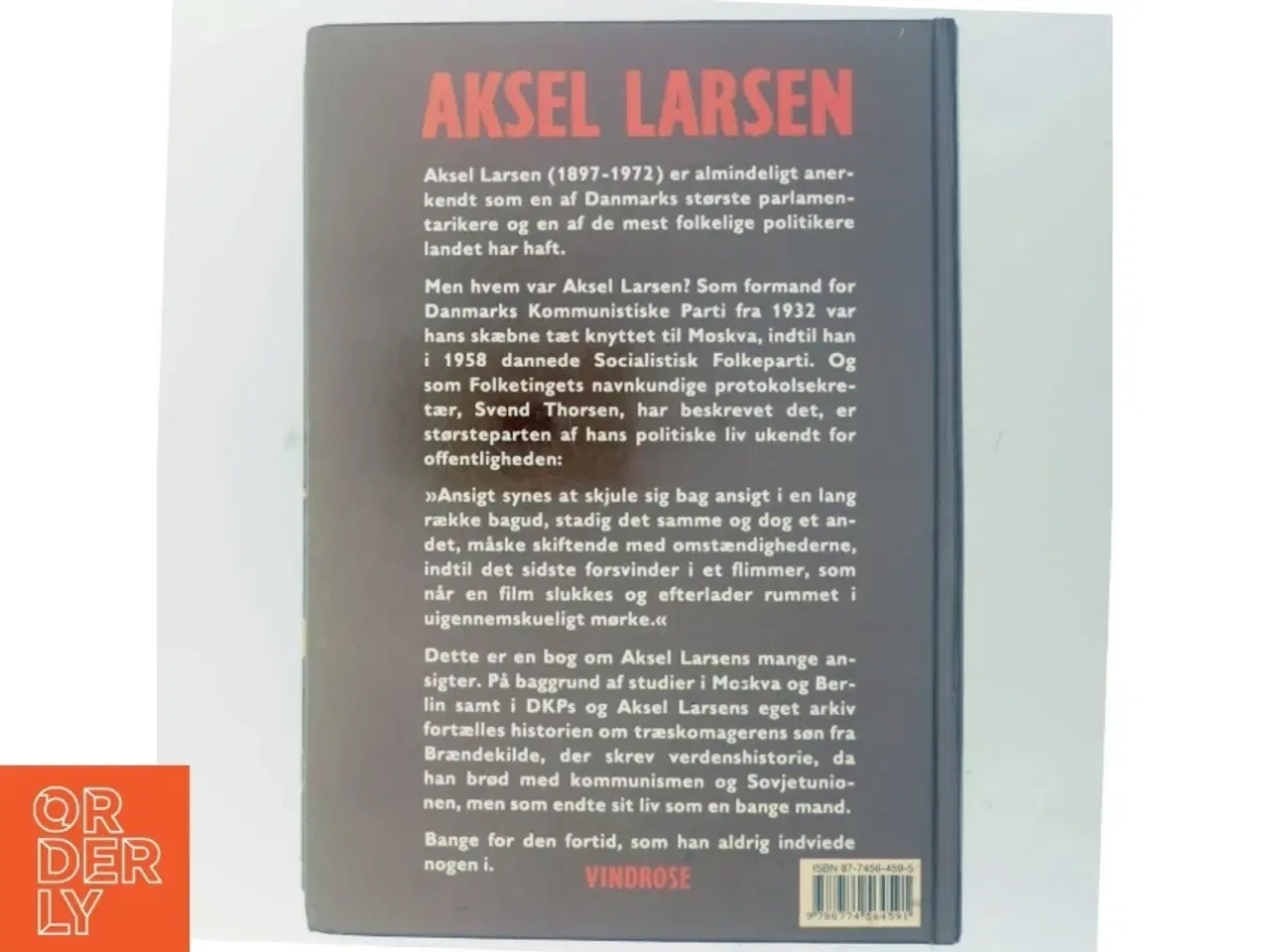 Billede 3 - Aksel Larsen af Kurt Jacobsen (f. 1954) (Bog)