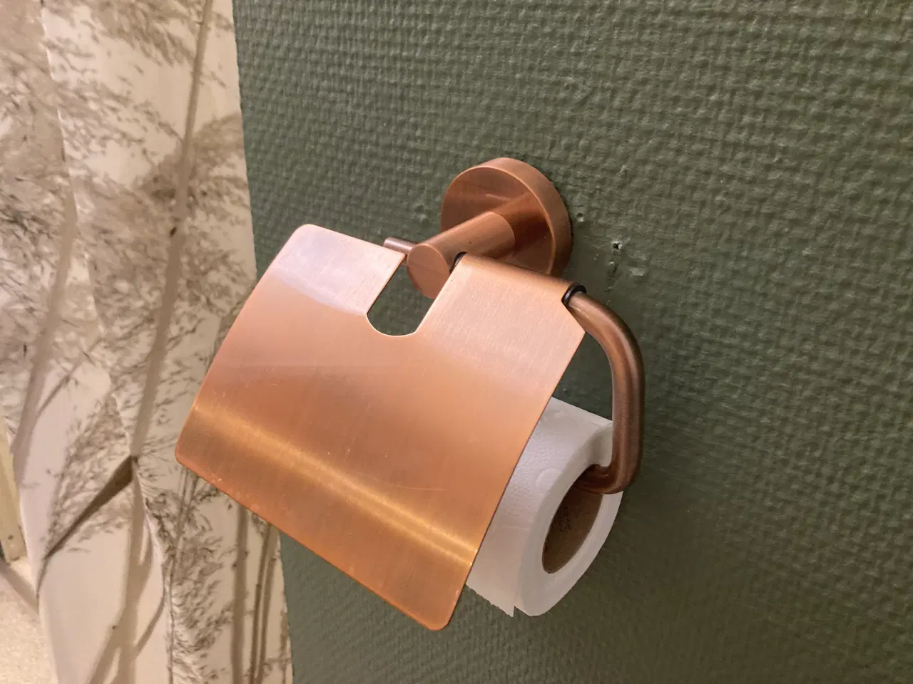 Billede 2 - Toiletrulleholder i kobber