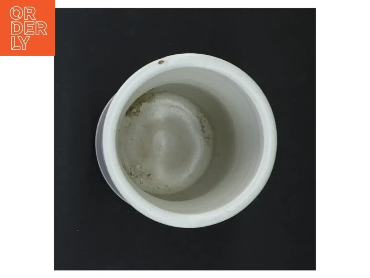 Billede 2 - Hvid K&#228;hler keramik vase (str. 16 x 10 cm)