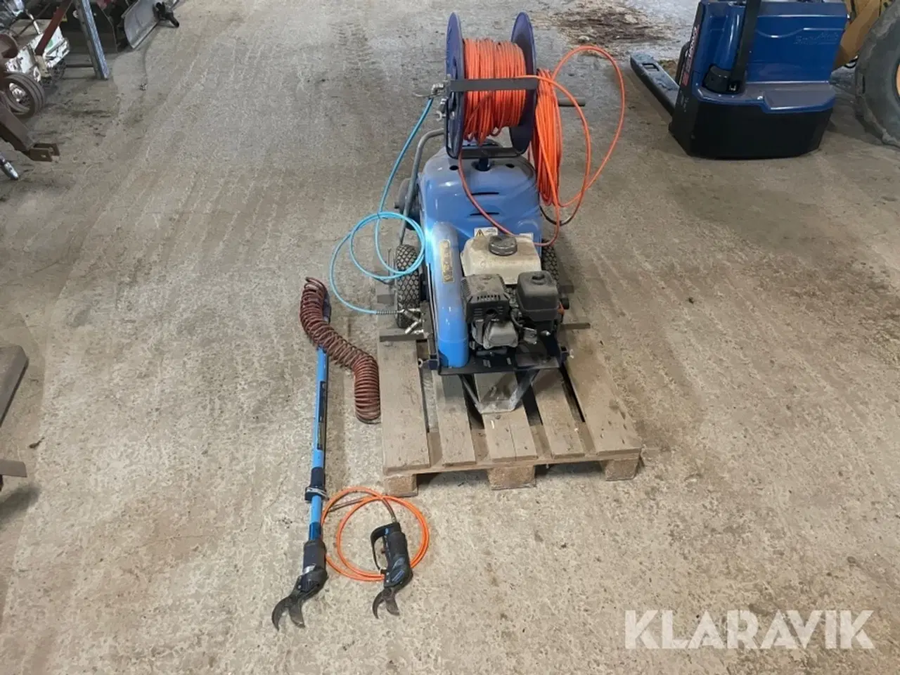 Billede 3 - Kompressor med saksesystem Pneumatic System Falcon 550