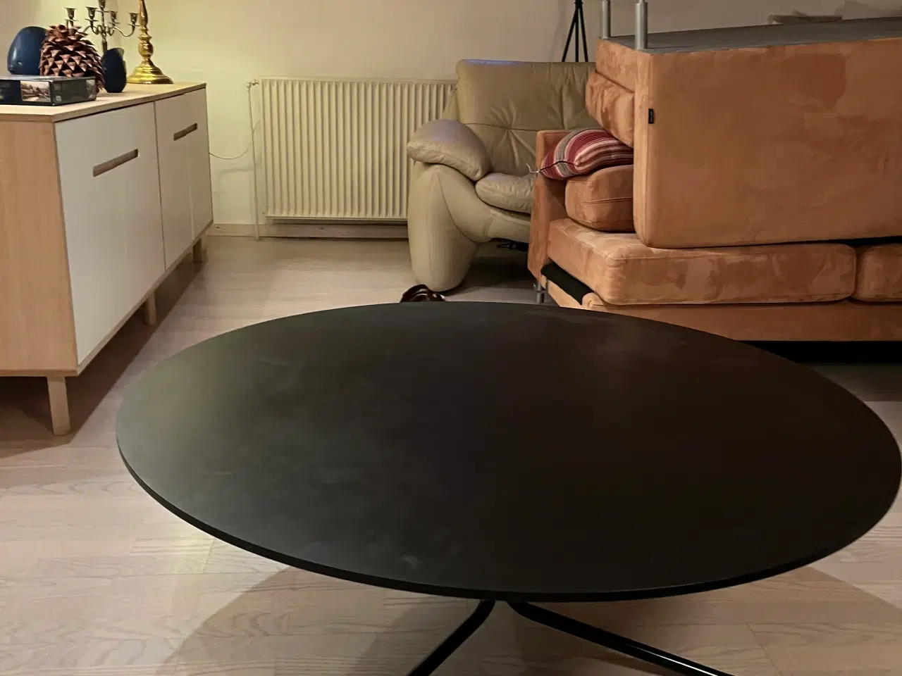 Billede 1 - Elegant sort sofabord