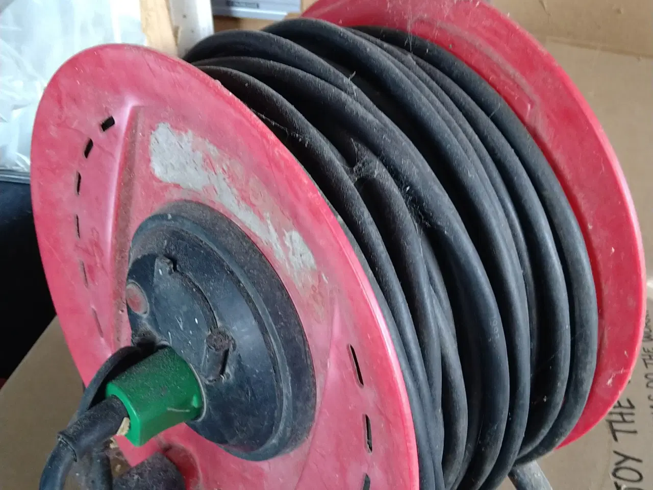 Billede 1 - Kabeltromle m/ jord