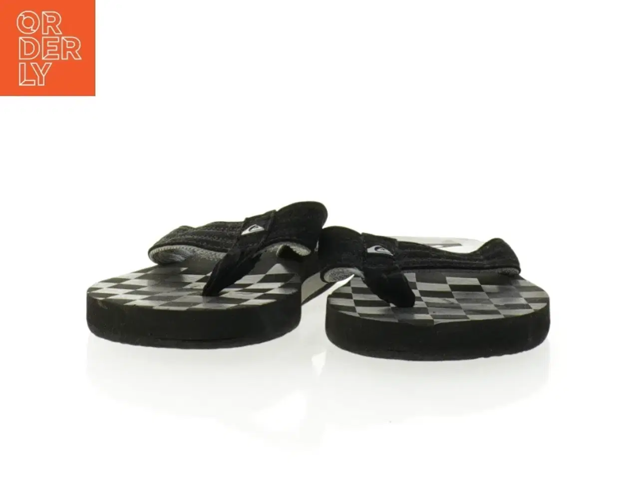 Billede 2 - Sorte klip klapper fra Quiksilver (str. 23,5 cm)