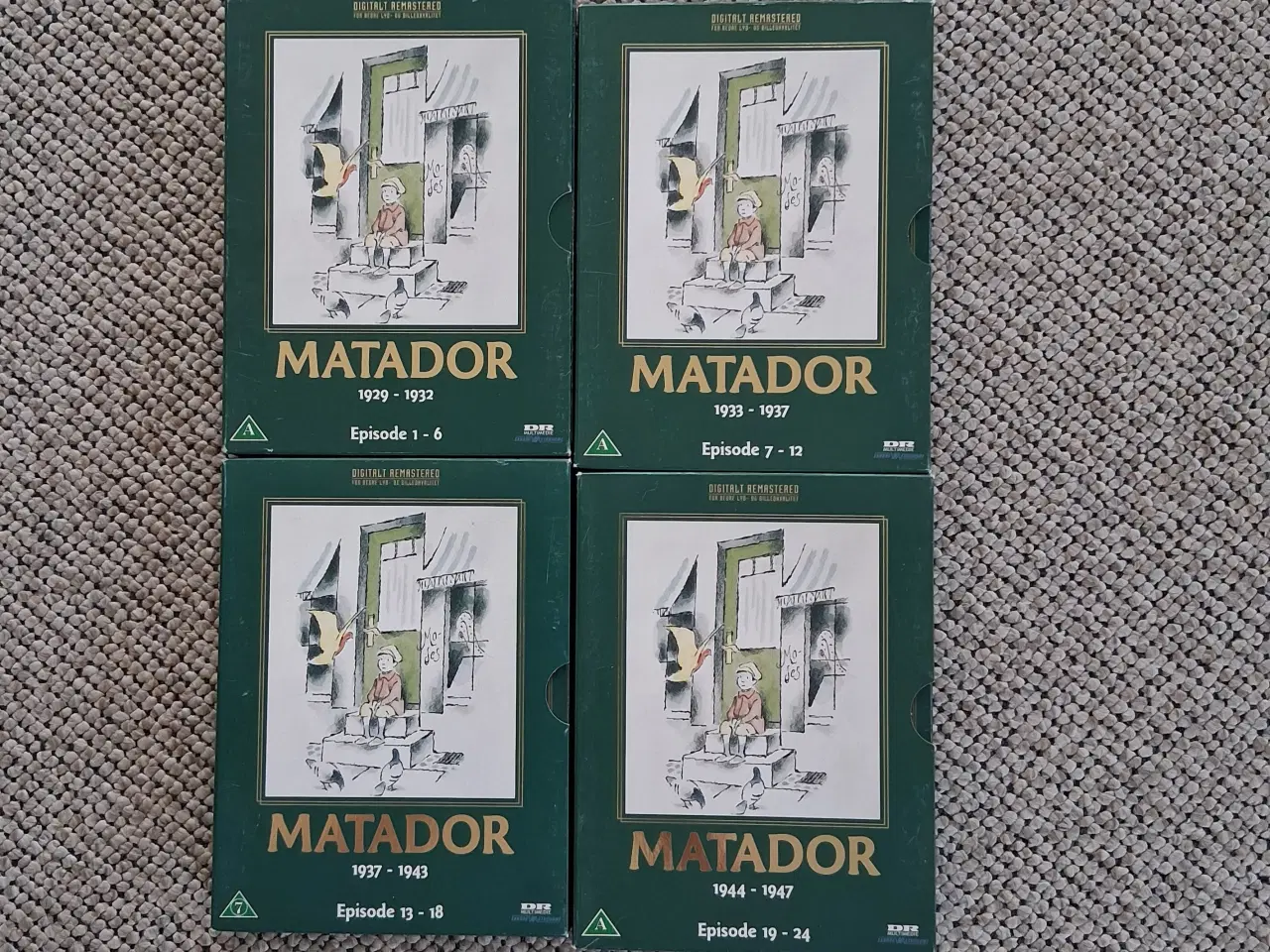 Billede 1 - Matador Afsnit 1-24 samlet 40kr
