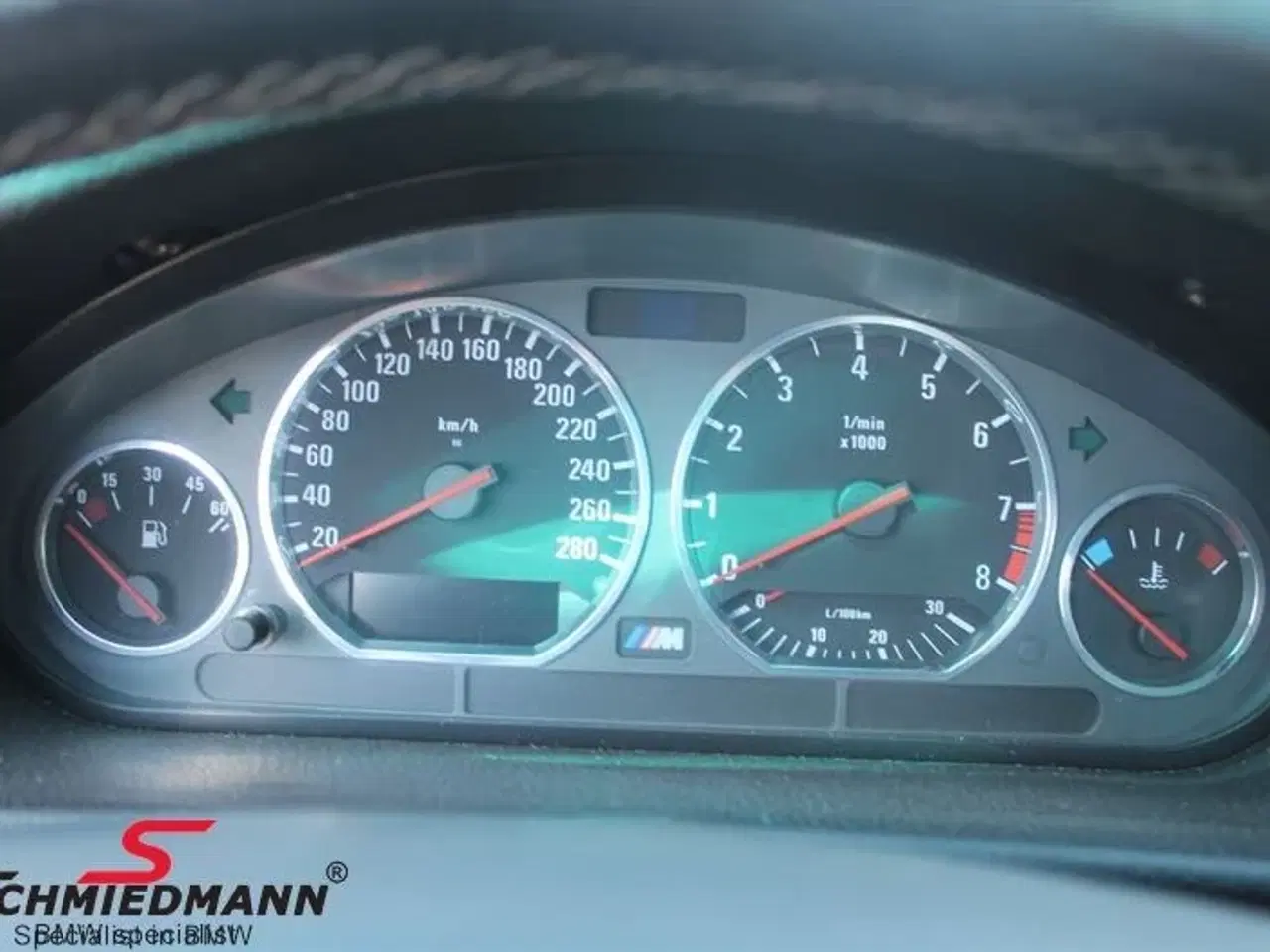 Billede 1 - M3 instrument-kombi 280 Km/t E12406 BMW E36