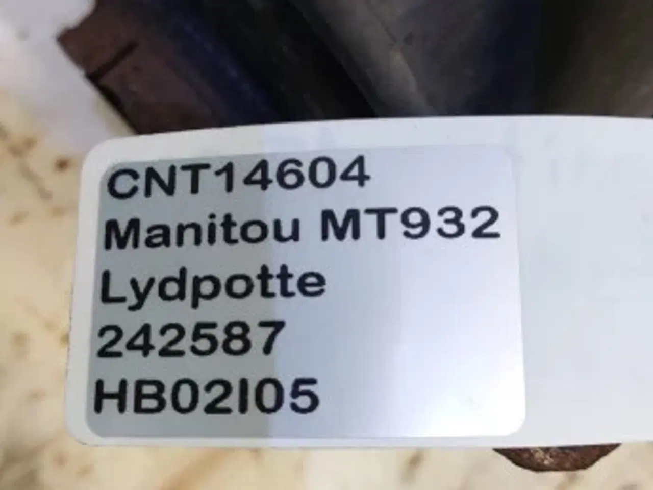 Billede 15 - Manitou MT932 Lydpotte 242587