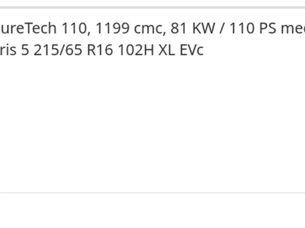 Billede 6 - Peugeot Rifter - 4 *NYE* vinterdæk på fælg!