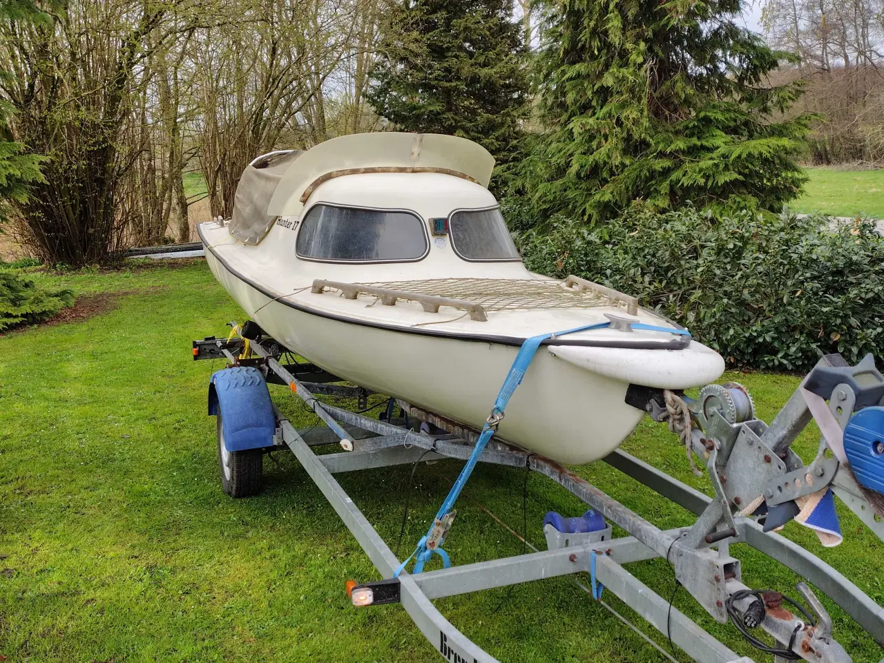 Billede 4 - Hunter 17 jagtbåd med ny kaleche