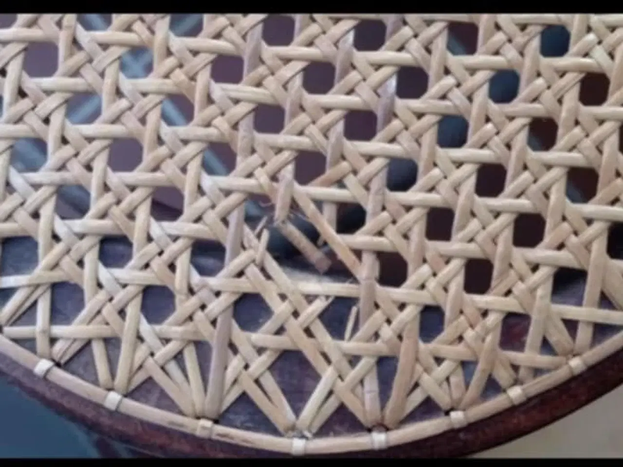 Billede 2 - 4 højryggede wienerstole vintage rattan