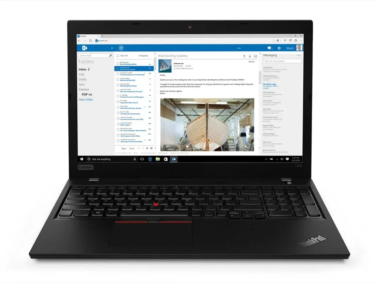 Billede 1 - Bærbarcomputer LENOVO Thinkpad L590