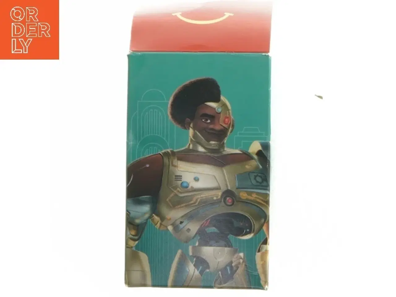 Billede 2 - Cyborg figurbamse fra McDonald's (str. 11 cm)