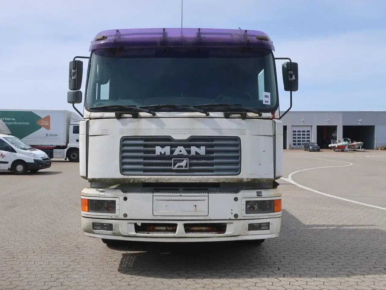 Billede 2 - Lastbil m. kran MAN FE-360A