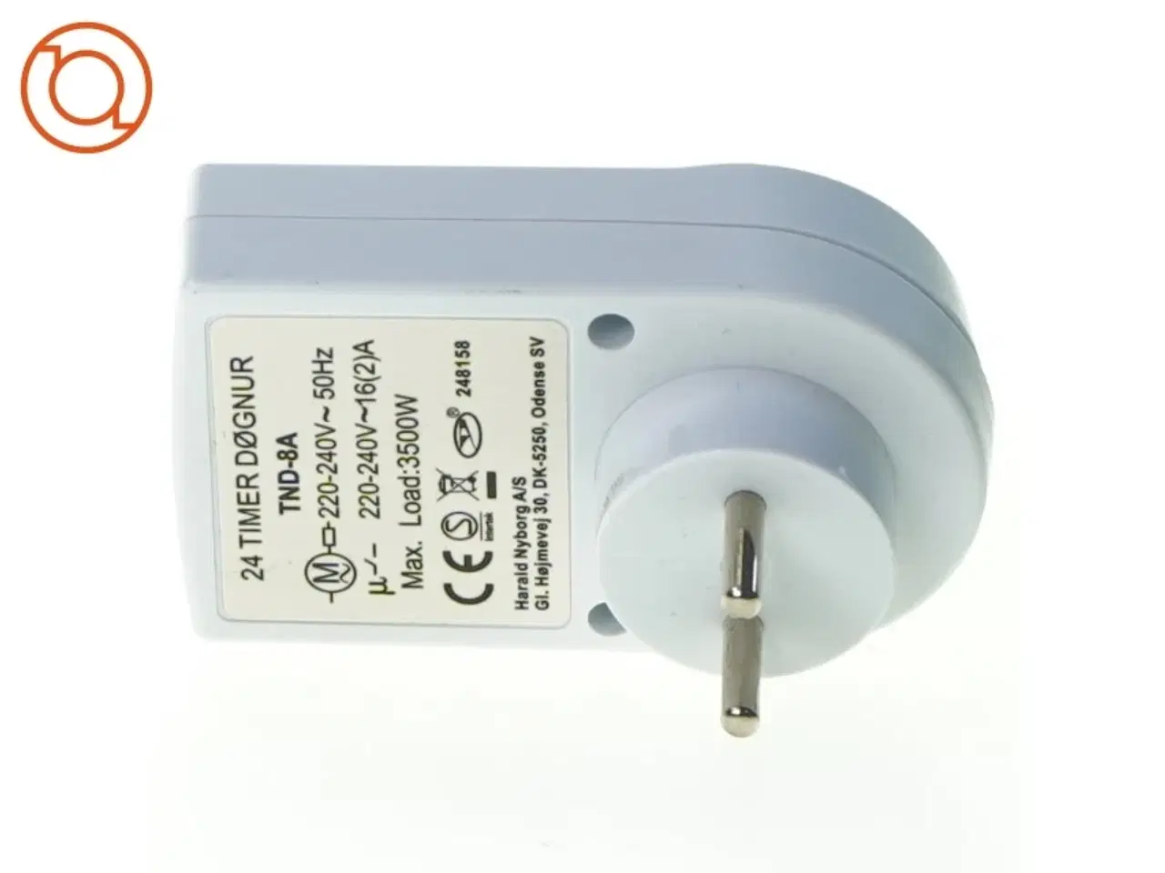 Billede 4 - Timer til stikkontakt fra Sartano (str. 9 x 6 cm)