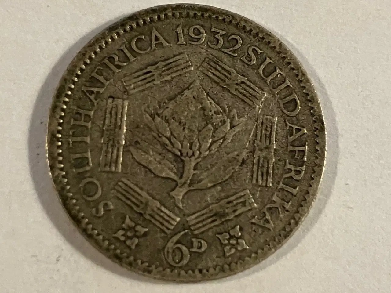 Billede 1 - 6 Pence South Africa 1932