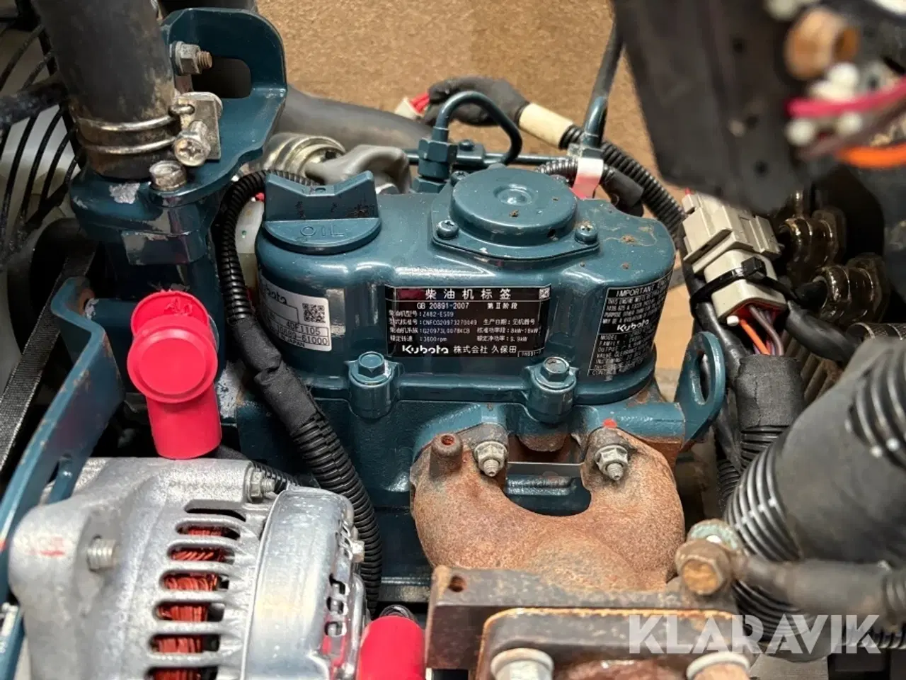 Billede 12 - Hybrid Motor Kubota Z482 med generator