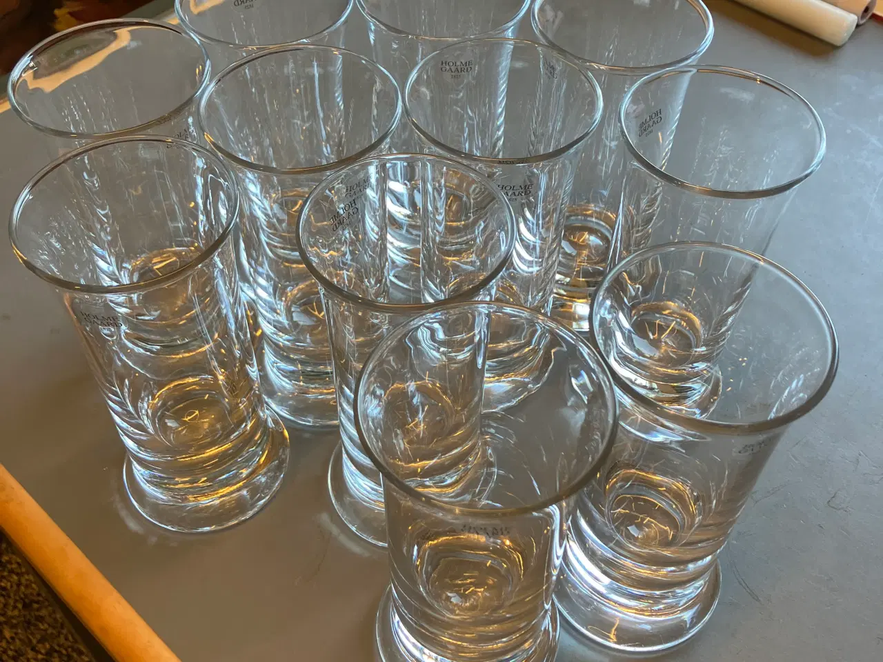 Billede 1 - Holmegaard ølglas