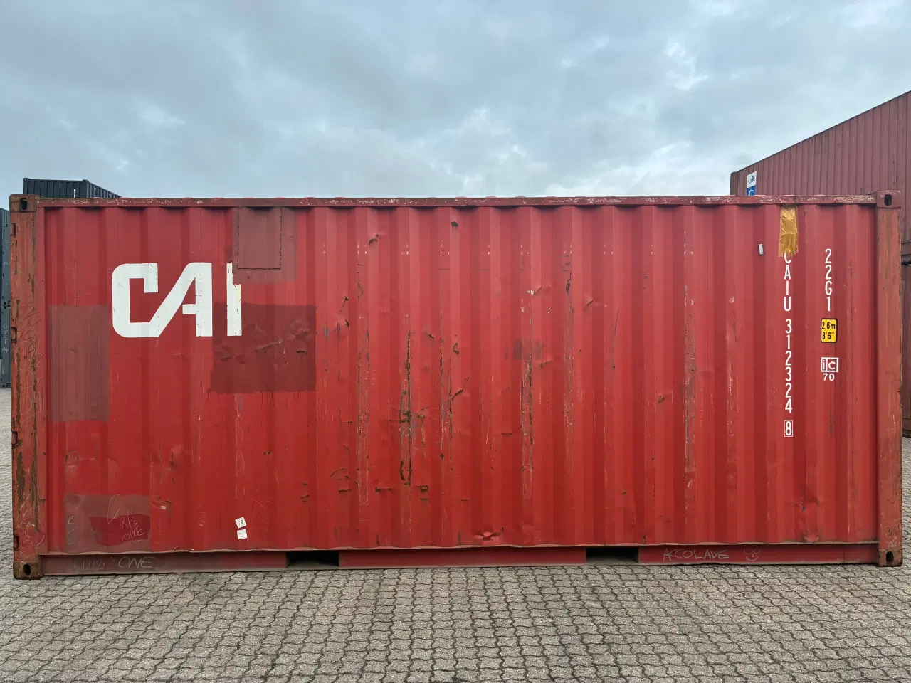 Billede 3 - 20 fods Container- ID: CAIU 312324-8