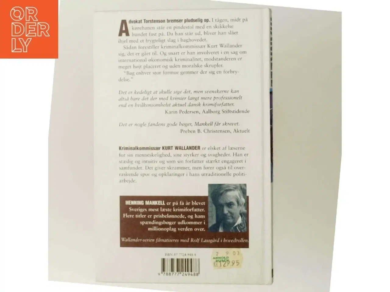 Billede 3 - Skyggerne af Henning Mankell (Bog)