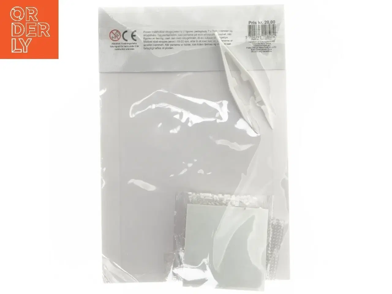 Billede 2 - Perlefigur sæt med miniperler (str. 25x17 cm)