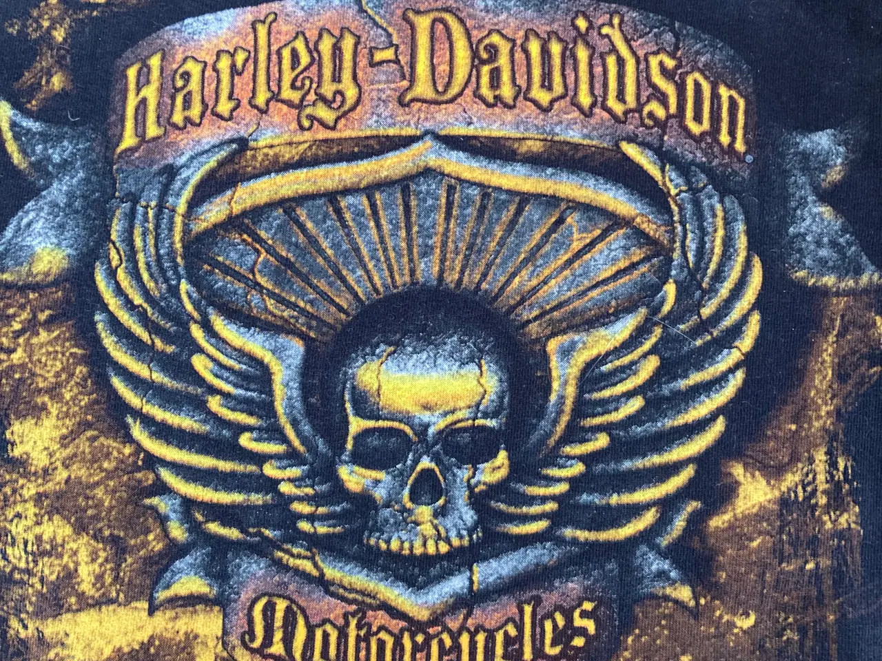 Billede 1 - Harley-Davidson T-shirt sort bomuld str. M