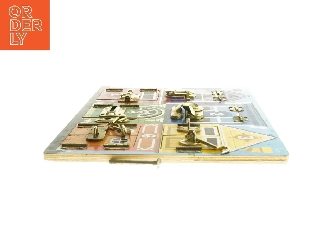 Billede 3 - Aktivitetsbræt med låse fra Melissa & Doug (str. 29,5x39,5 cm)