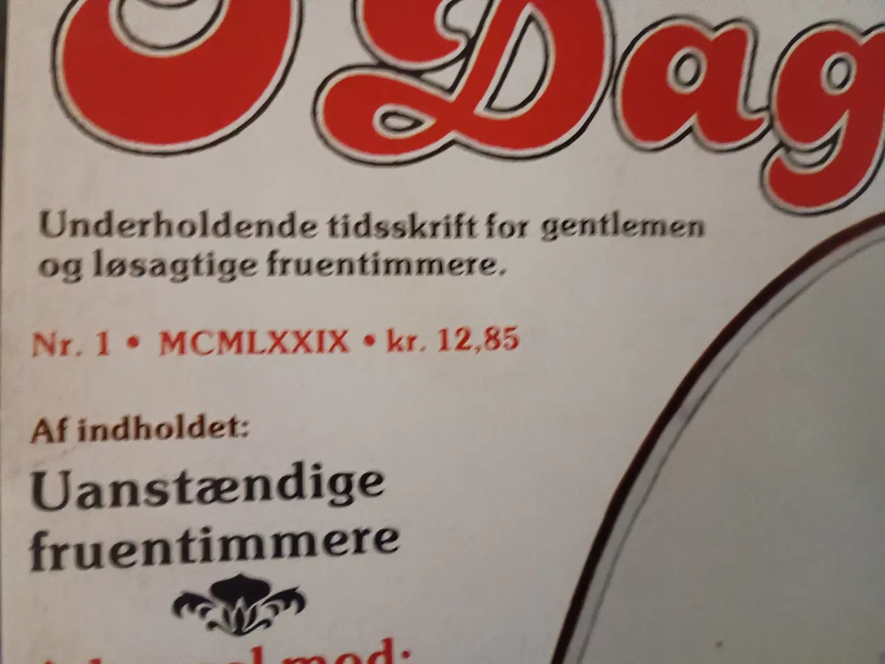 Billede 4 - Tidsskriftet O'Dagmar. Nr. 1, 1979.