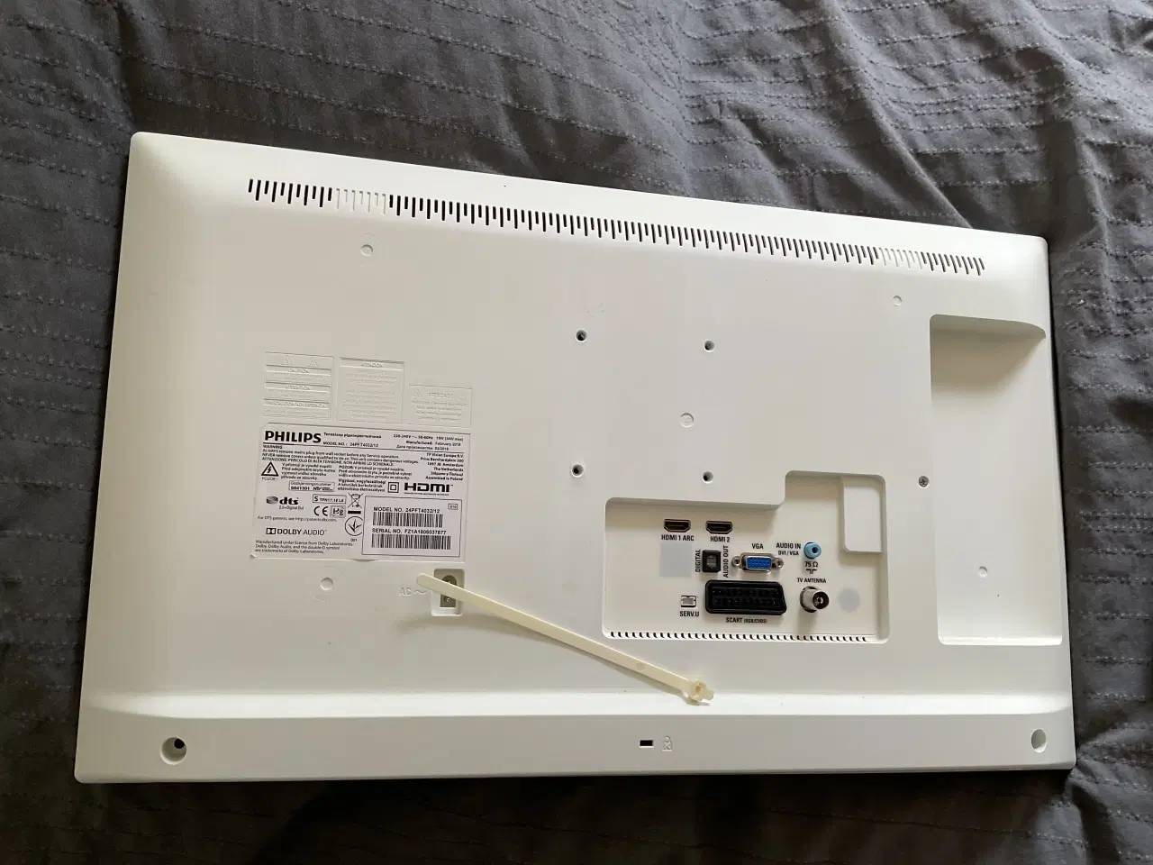 Billede 1 - 24 tommer Philips TV sælges