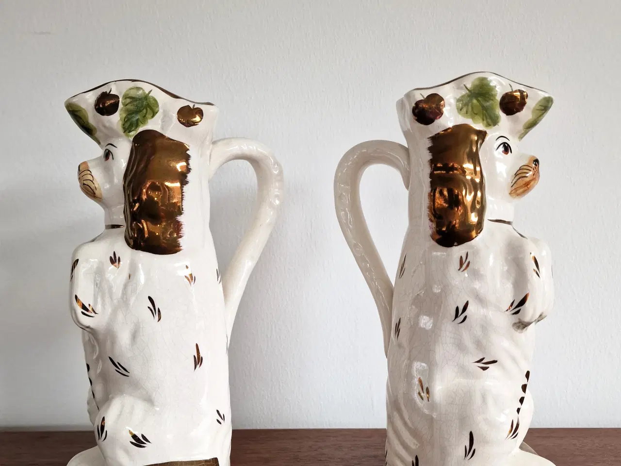 Billede 2 - 2 stk engelske vintage porcelæns figure.