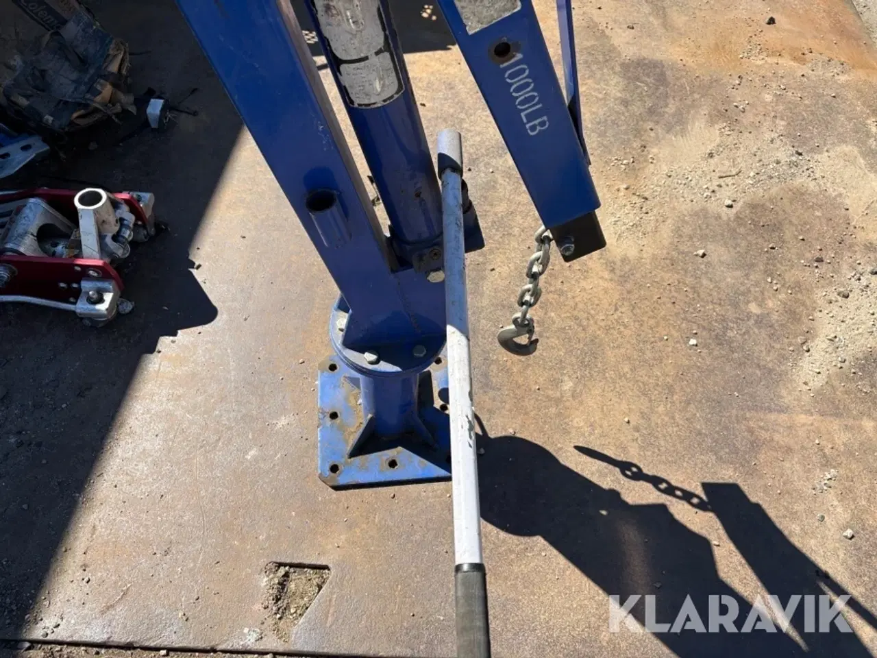 Billede 7 - Manuel hydraulisk svingkran