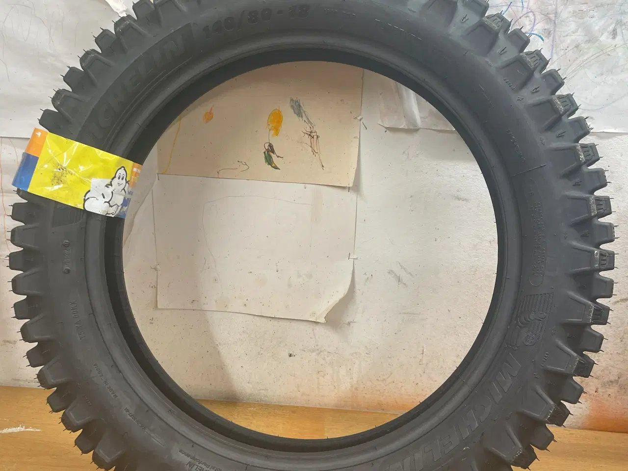 Billede 1 - MC dæk Michelin Tracker 140/80-18