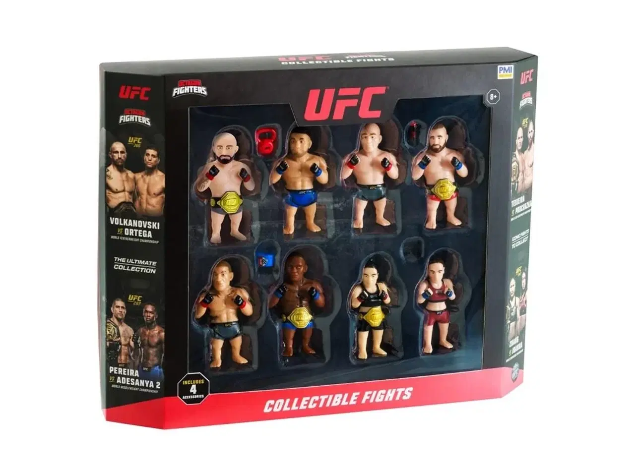 Billede 1 - Legetøjsfigurer UFC Octagon Fighters S1 – Collectible Fights 8-pack deluxe
