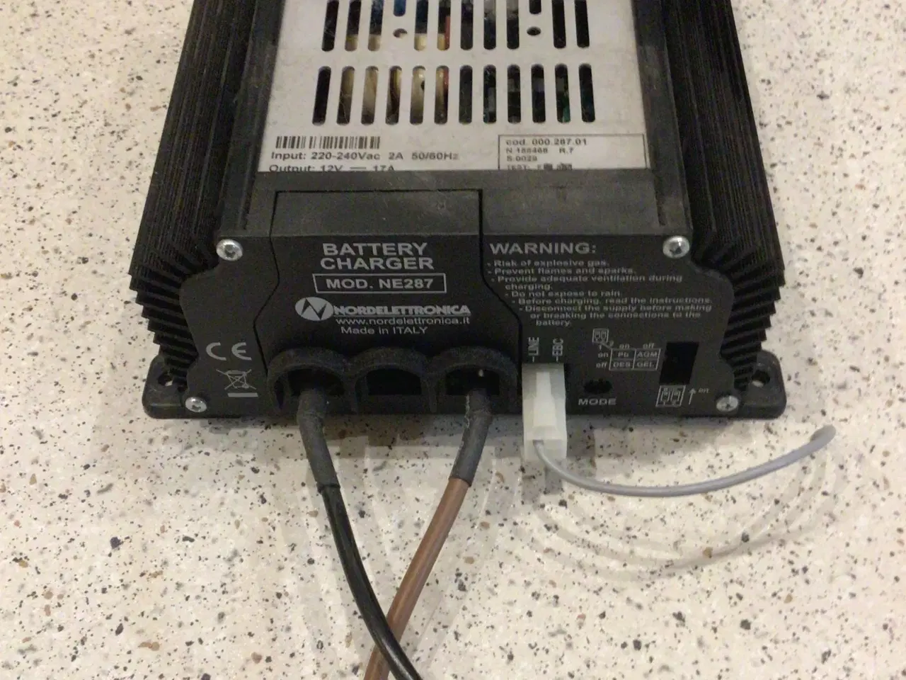 Billede 1 - Nordelettronica lader NE287 - 17A