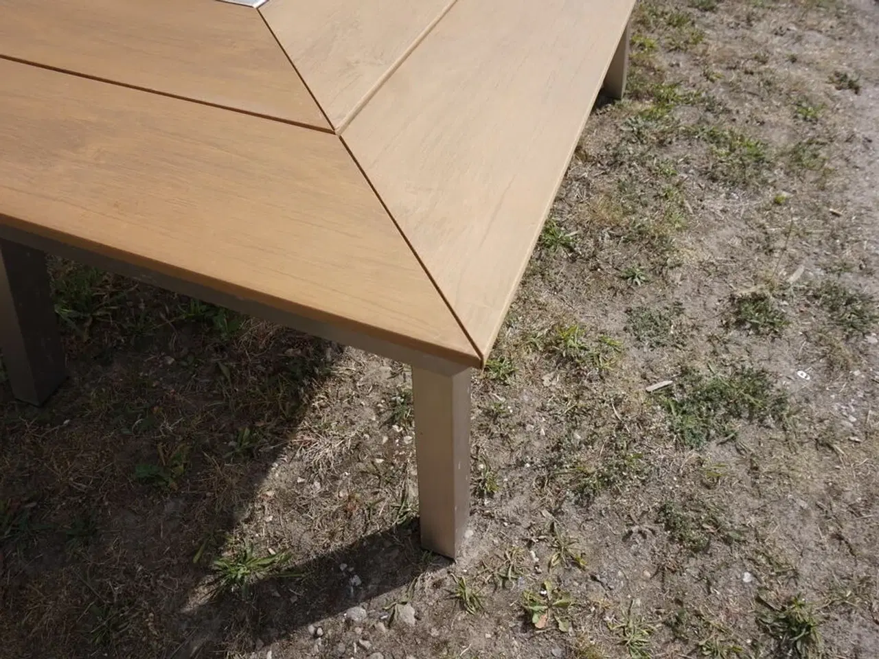Billede 3 - Cadiz havebord - teak look 200x100 cm