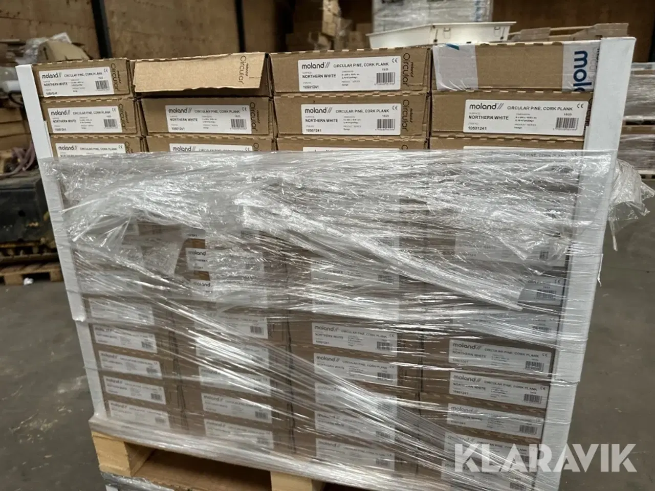 Billede 11 - Gulv Moland Pine Cork Plank Northern White 53,32 m2