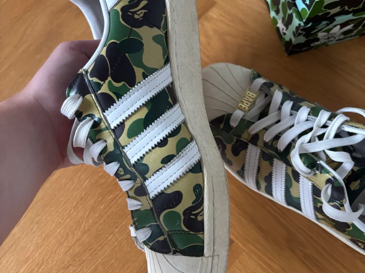 Billede 3 - Adidas x Bape “Bapesta” Camo Green