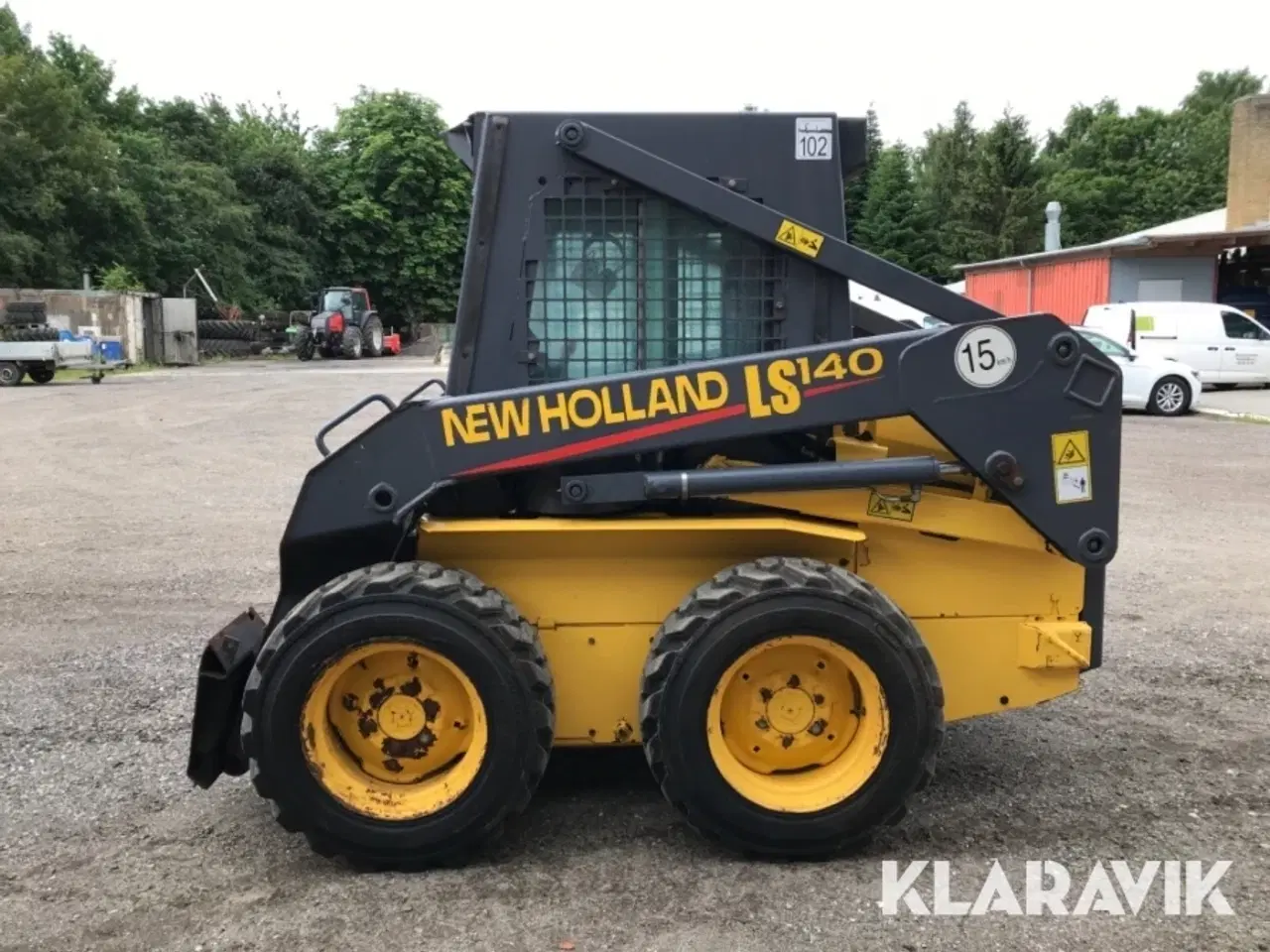Billede 7 - Minilæsser New Holland LS140