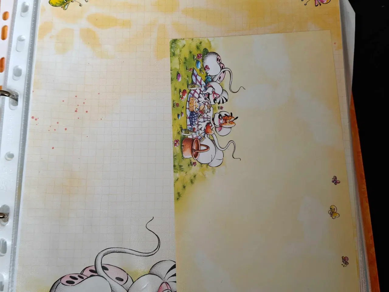 Billede 3 - Diddlepapir i mappe 