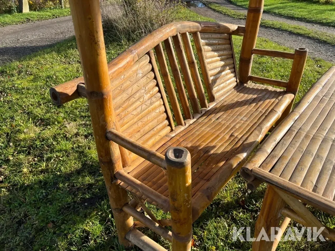 Billede 10 - Bambus hytter 3 styk