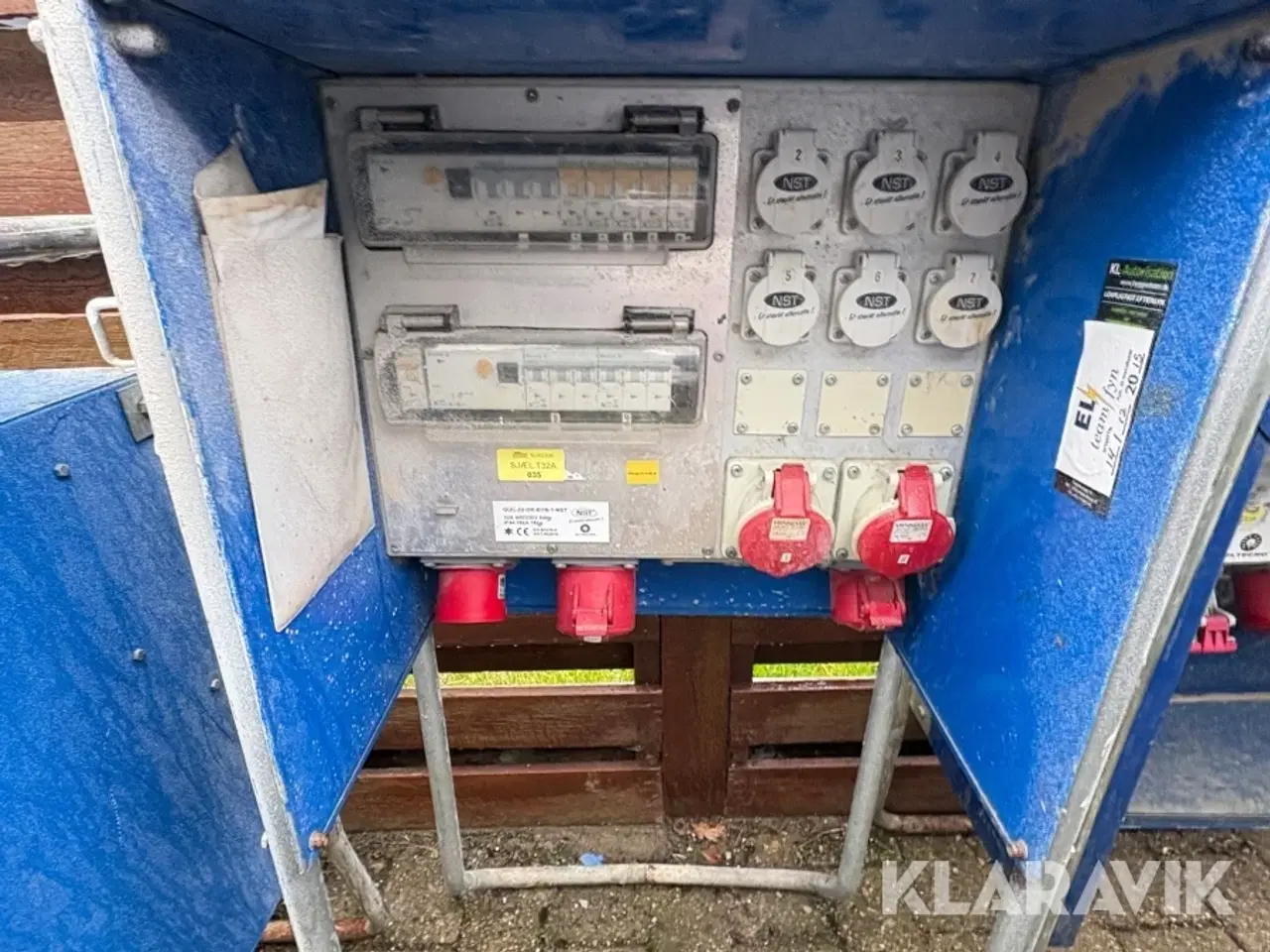 Billede 4 - Byggestrømtavle