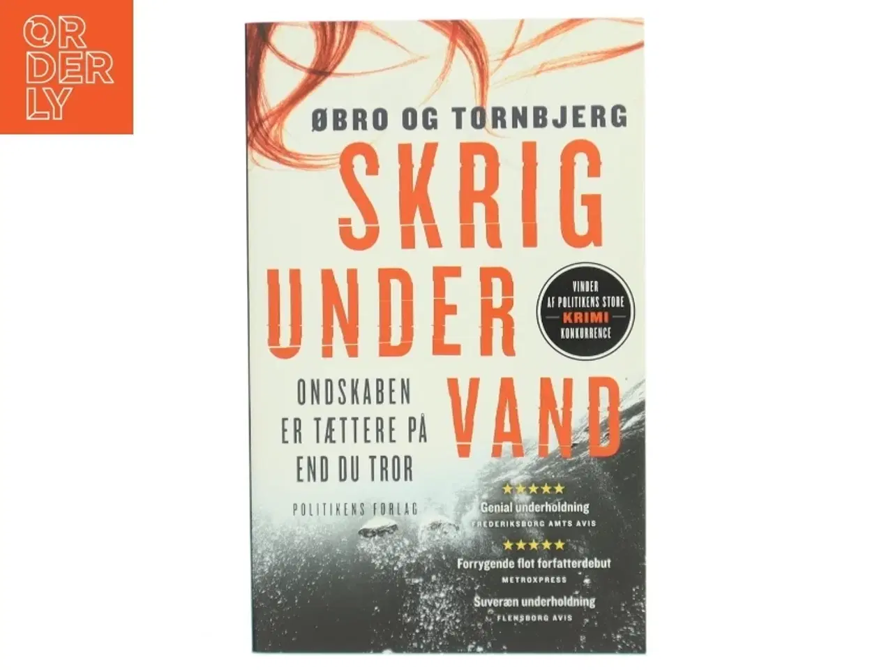 Billede 1 - Skrig under vand af Jeanette Øbro Gerlow (Bog)