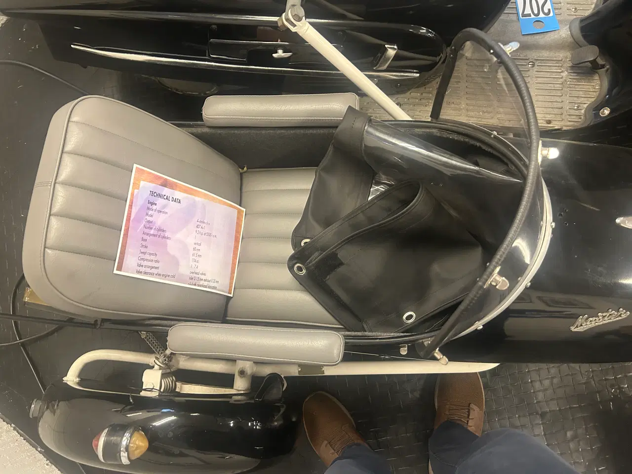 Billede 11 - Heinkel Tourist 200 med sidevogn