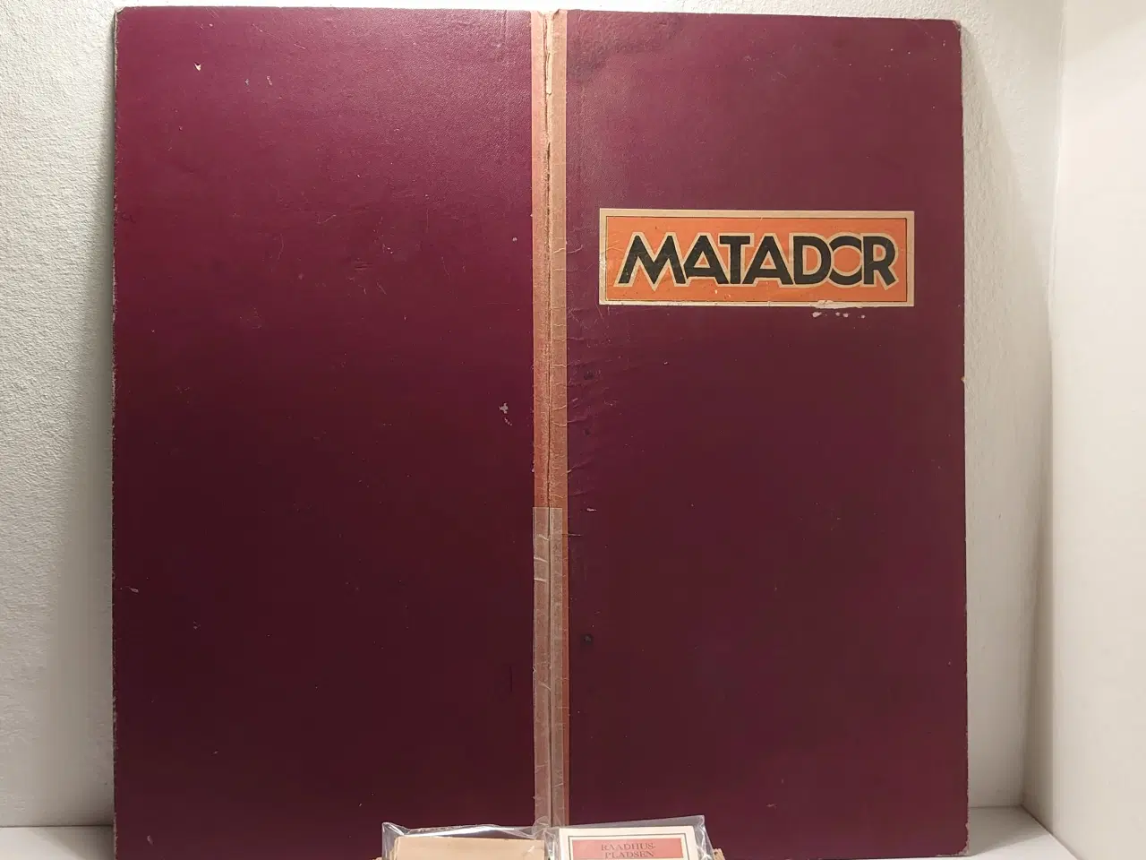 Billede 5 - Komplet matadorspil fra før 1948 med metalbiler.
