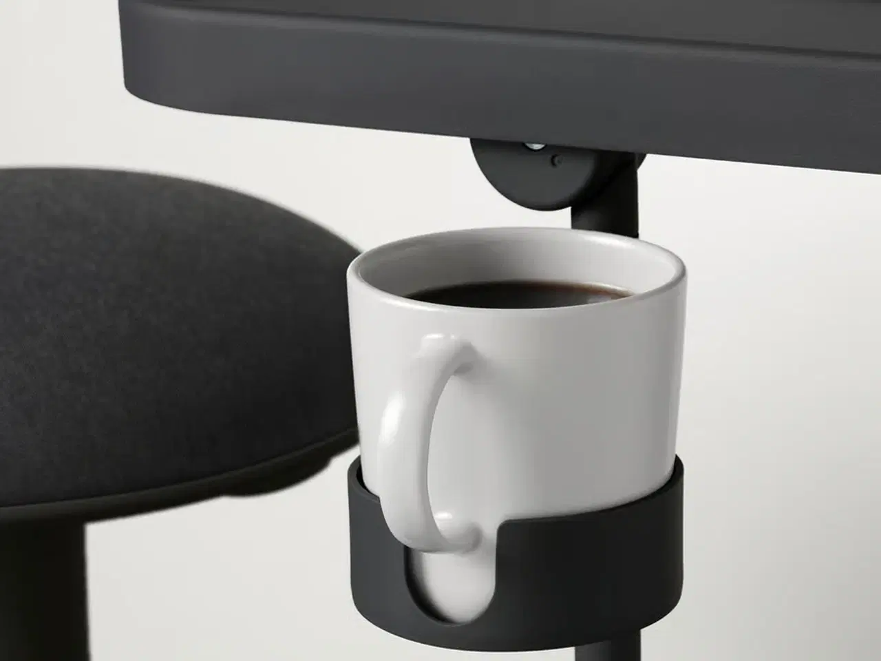 Billede 6 - Bord - Støtte til computer - IKEA BJÖRKÅSEN