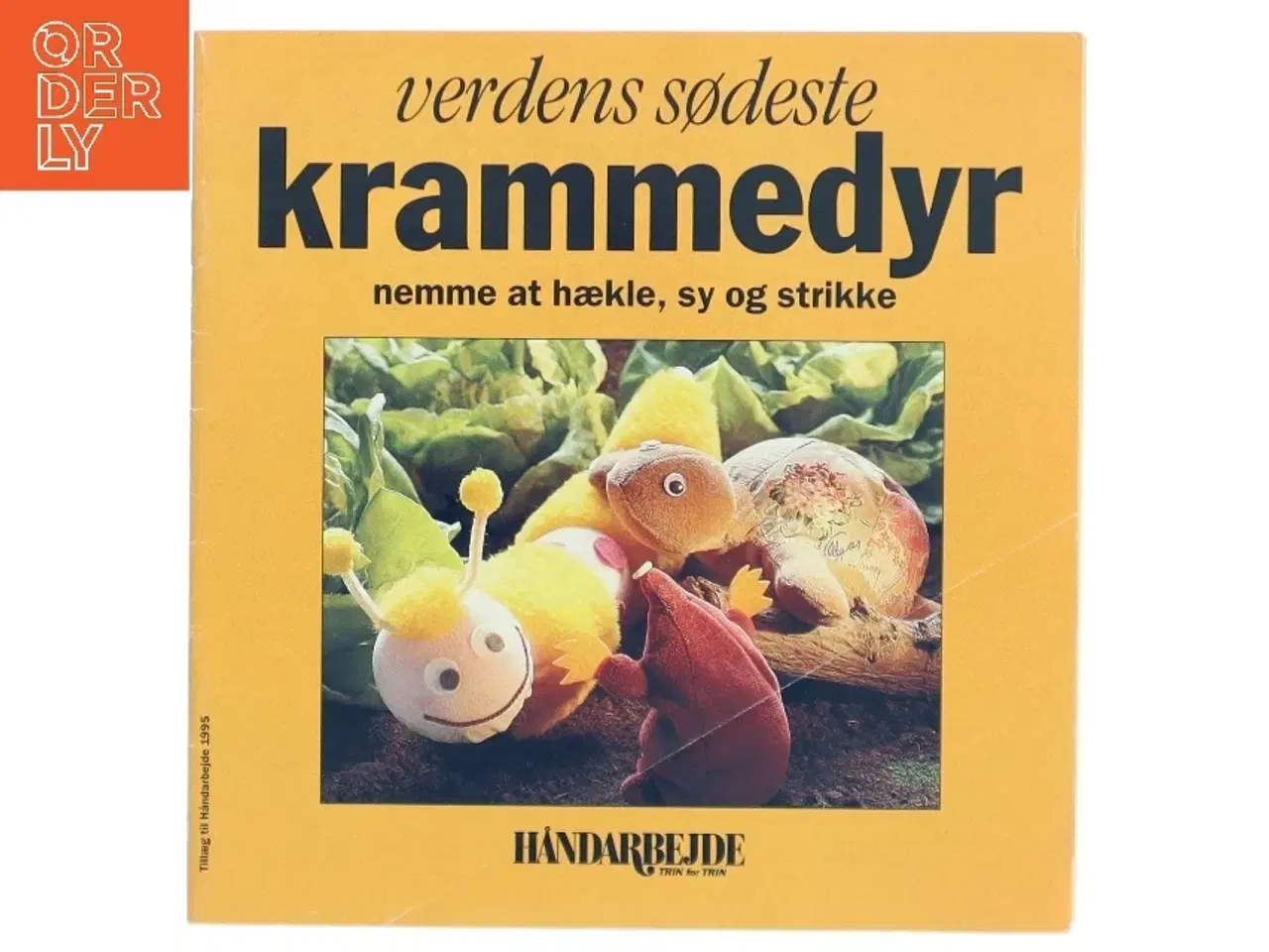 Billede 1 - Håndarbejde Trin for Trin - Krammedyr Hæfte fra Bonniers Specialmagasiner A/S