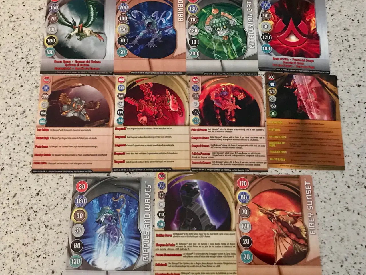 Billede 1 - BAKUGAN magnetiske kort