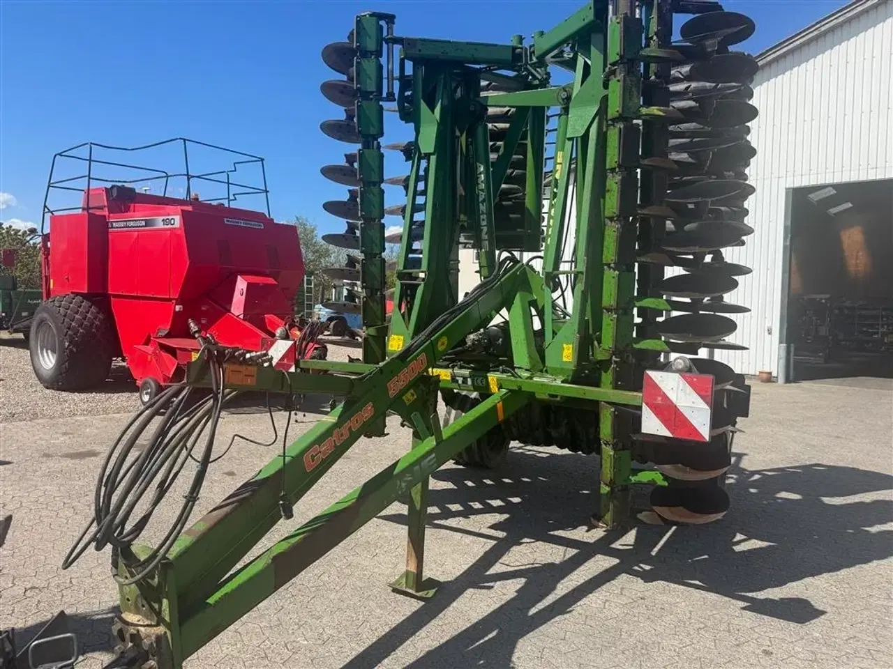 Billede 13 - Amazone Catros 5500, Bugseret