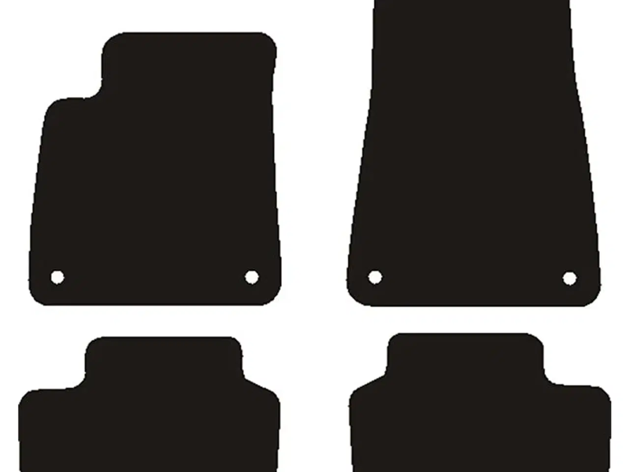 Billede 1 - Diamond velourmåtter Polestar 2 2020-